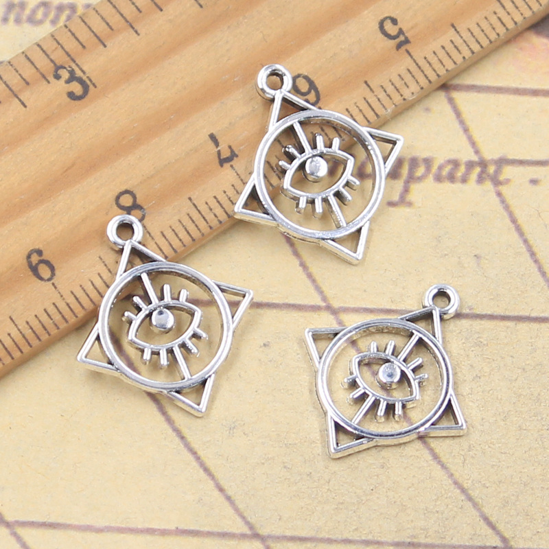 20pcs Charms Square Round Eye  - đánh giá và giá Vintage Fashion Finds