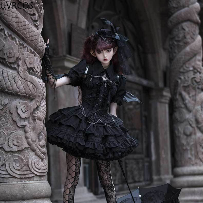 Victorian Gothic Lolita Jsk Dr - đánh giá và giá Vintage Y2K