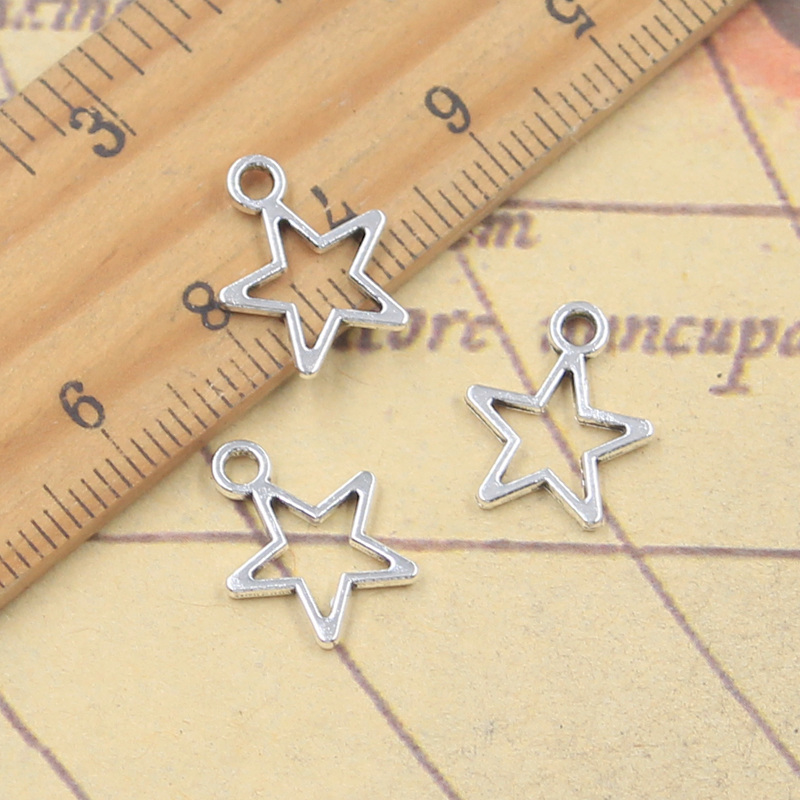 30pcs Charms Hollow Lovely Sta - đánh giá và giá Vintage Fashion Finds